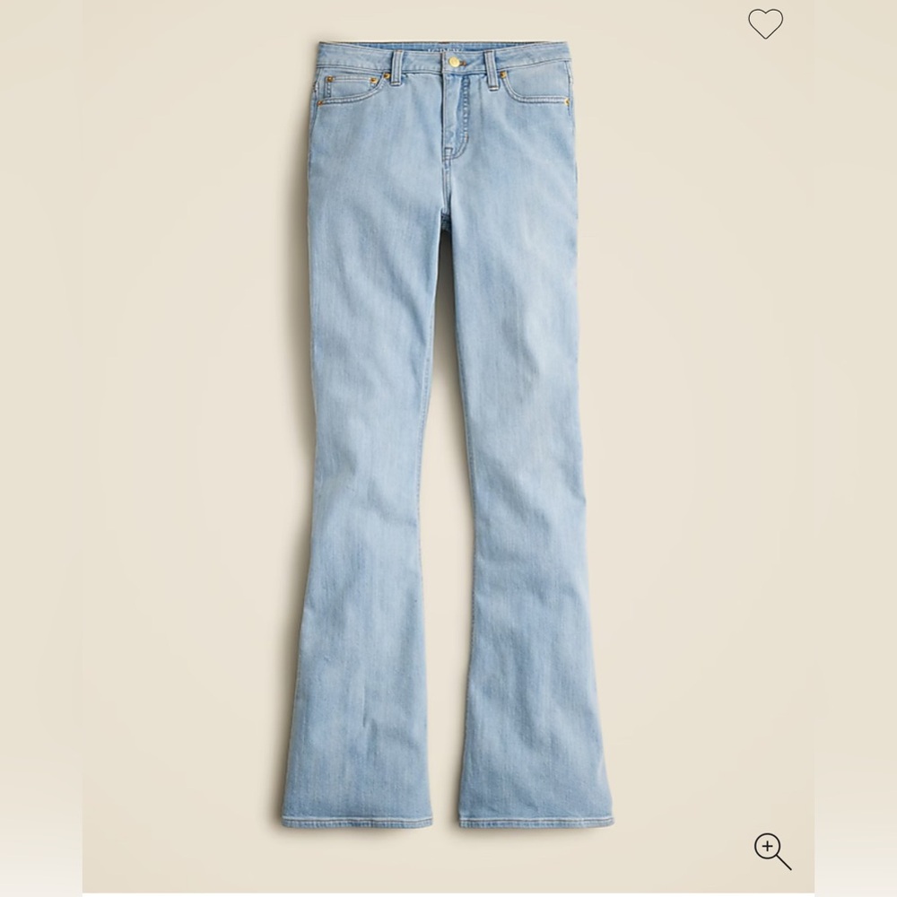 J. Crew Skinny Flare Jeans Aria Wash - Size 25